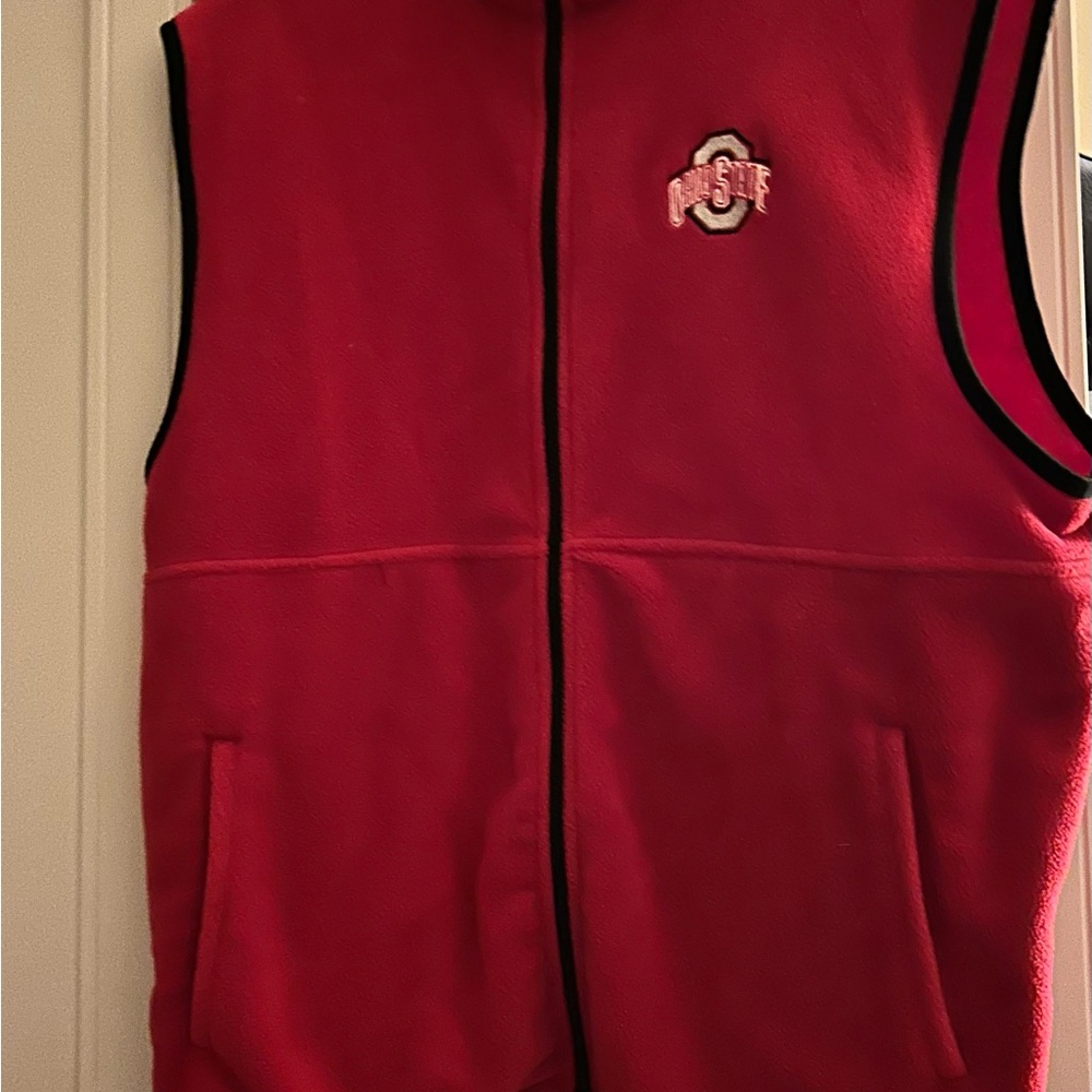 Red Fleece Vest